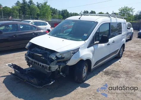 2014 Ford Transit Connect Xlt z USA, uszkodzony, nr VIN NM0LS7F78E1167807